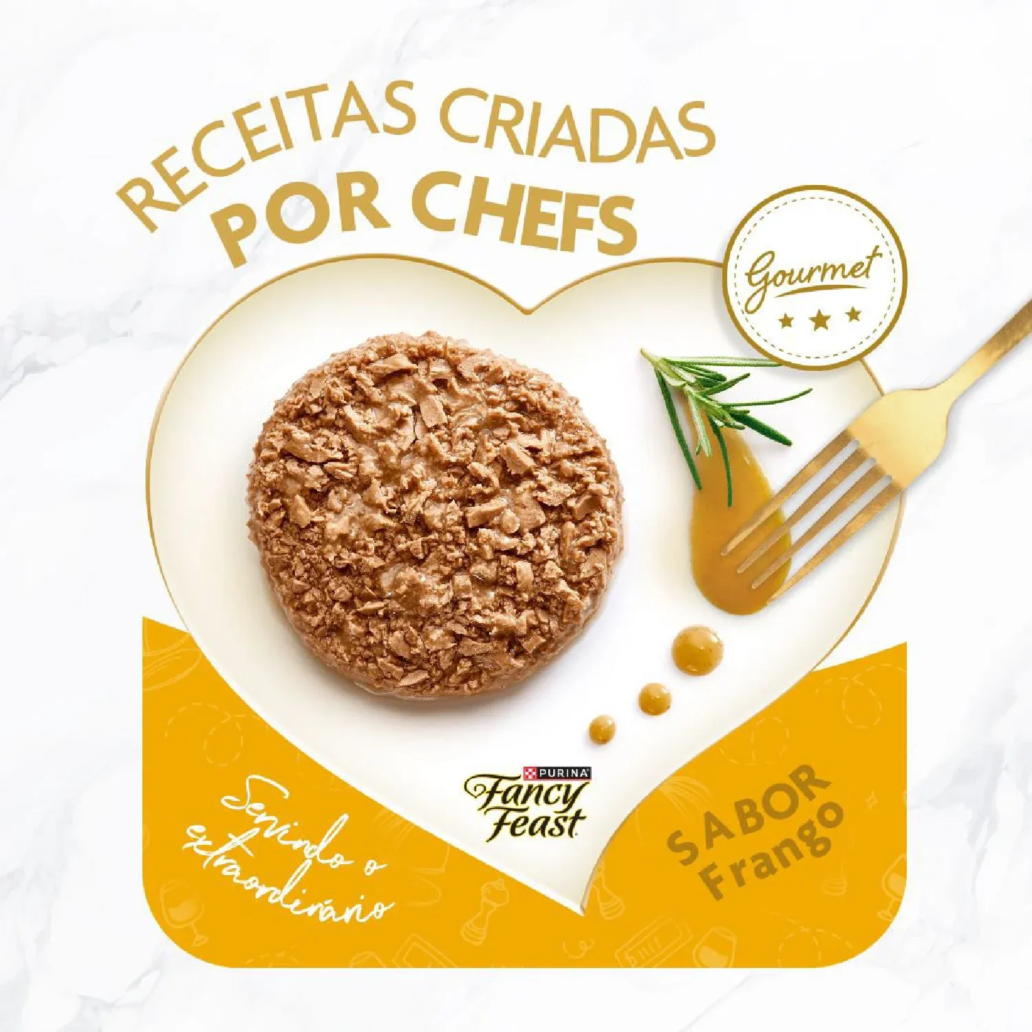 Racao Umida Fancy Feast Demi Glace Frango receitas criadas por chefes -09